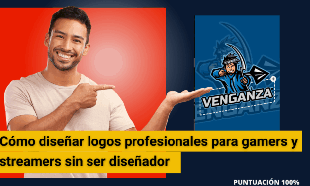 Cómo diseñar logos profesionales para gamers y streamers sin ser diseñador