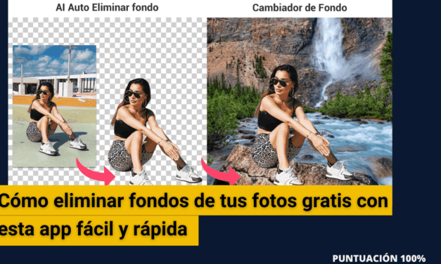 Cómo eliminar fondos de tus fotos gratis con esta app fácil y rápida
