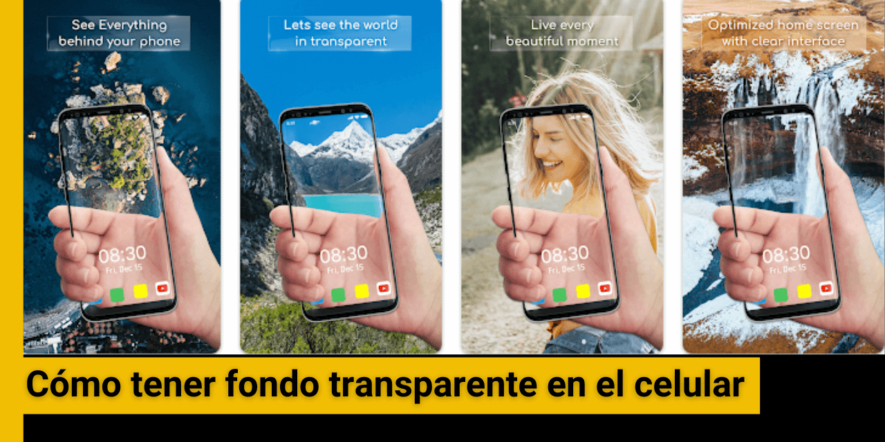 Cómo tener fondo transparente en el celular: el truco que pocos conocen