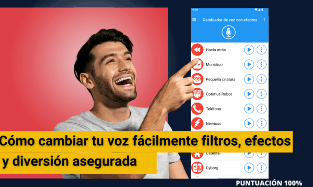 Cómo cambiar tu voz fácilmente filtros, efectos y diversión asegurada