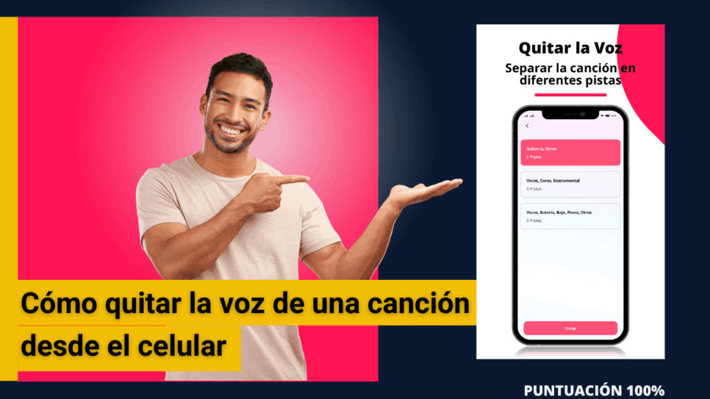 Cómo quitar la voz de una canción desde el celular